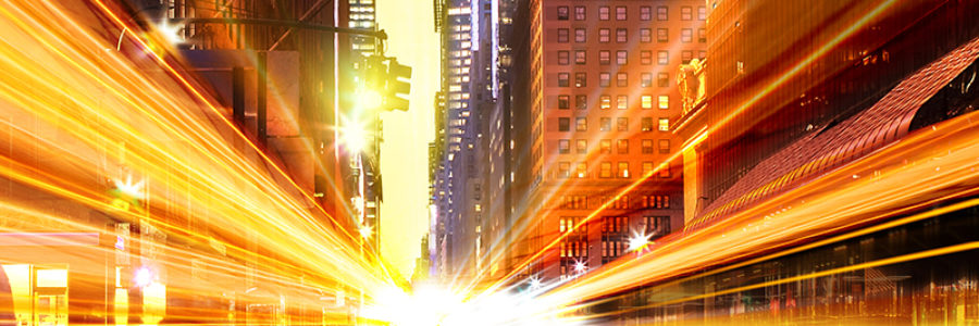 modern urban city at night time modern urban city at night time