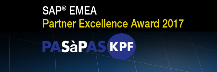 SAP EMEA Award 2017 SAP EMEA Award 2017