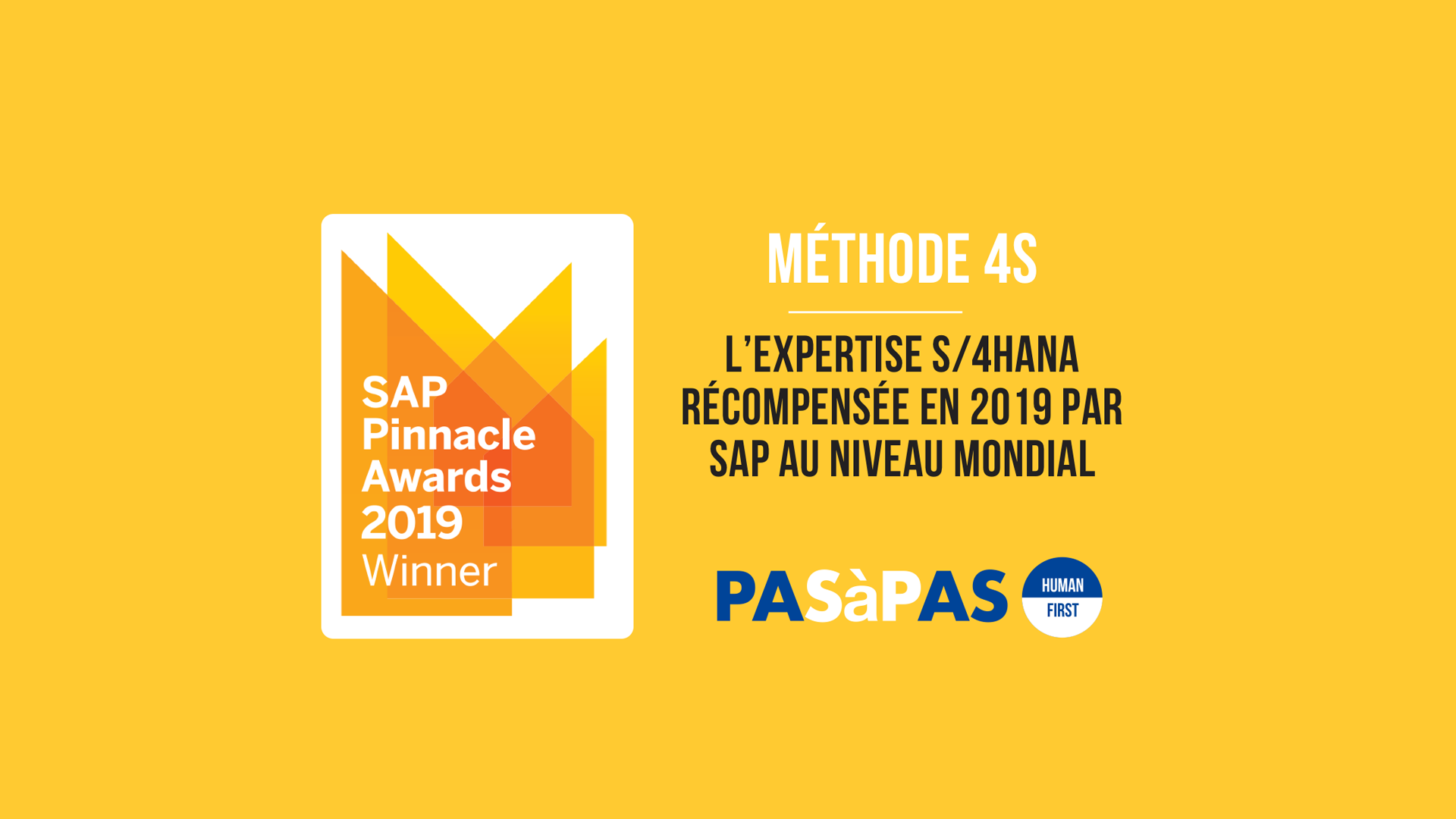 SAP award Pinnacle 2019 1