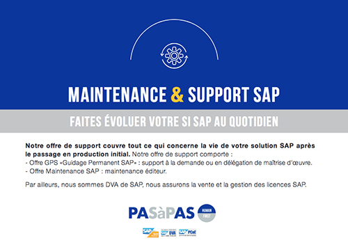 Maintenance Support SAP