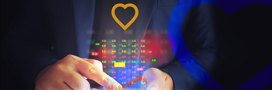 Business man is use touchscreen a Stock virtual hologram. Close Business man is use touchscreen a Stock virtual hologram. Close