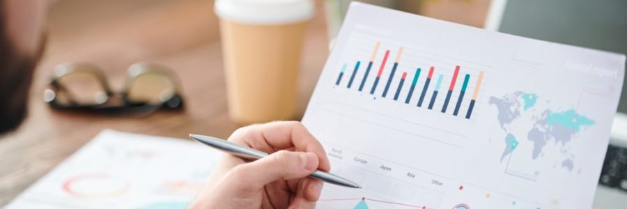 Document with financial data Document with financial data